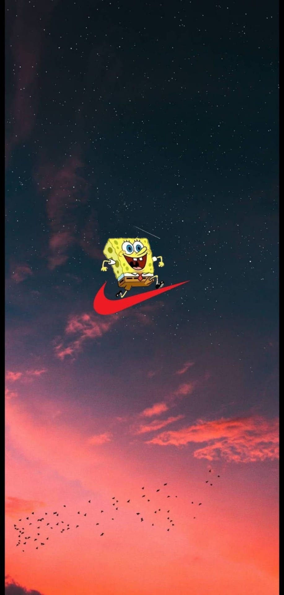 Download Nike Cartoon SpongeBob Starry