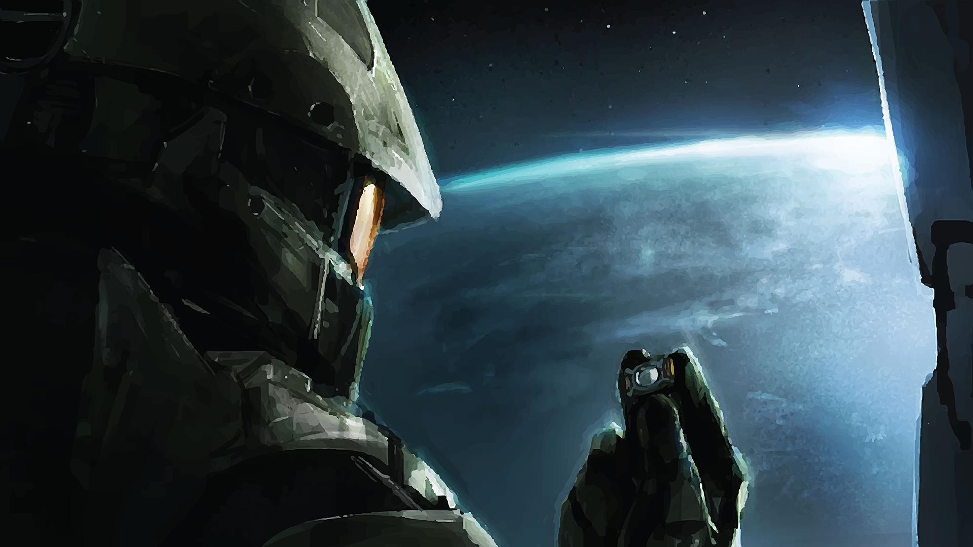 space, Halo, Master Chief