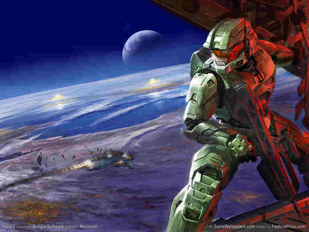 Halo wallpaper for mobile phone