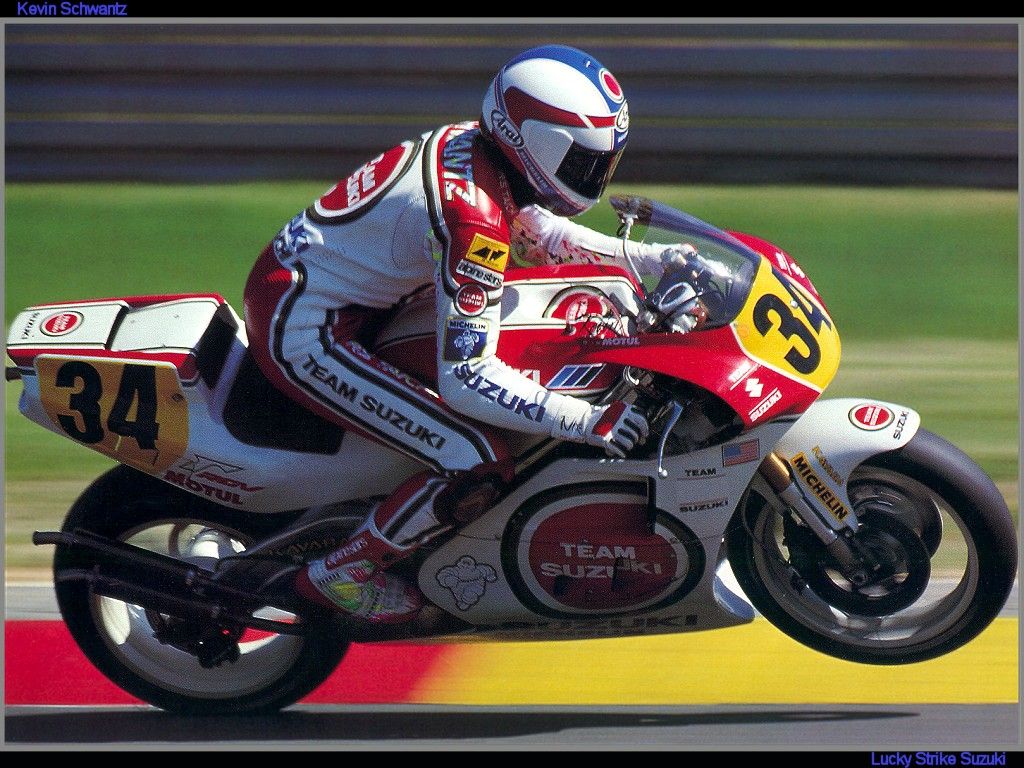 Kevin Schwantz. バイクレース, レーサー, バイク