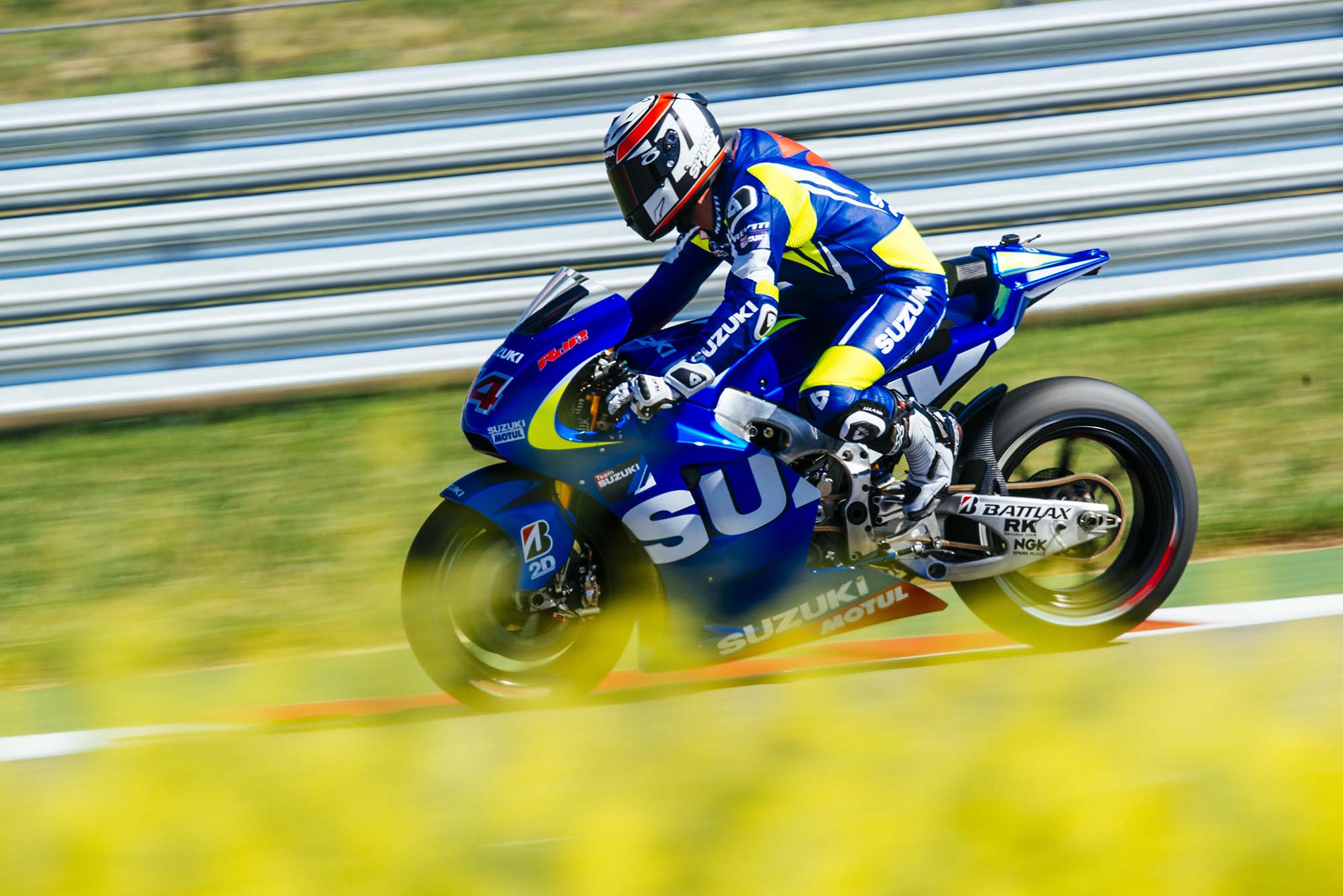 Suzuki XRH 1 MotoGP Bike At COTA
