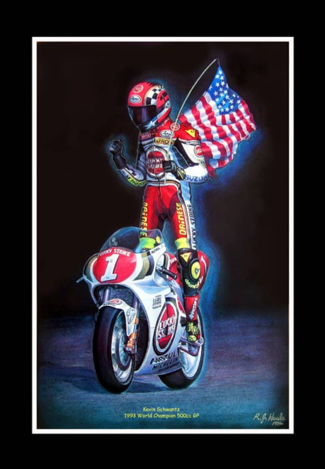 Kevin Schwantz Moto GP 1993 World