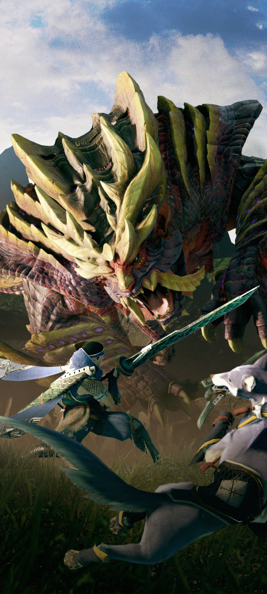 Monster Hunter Rise Phone Wallpaper