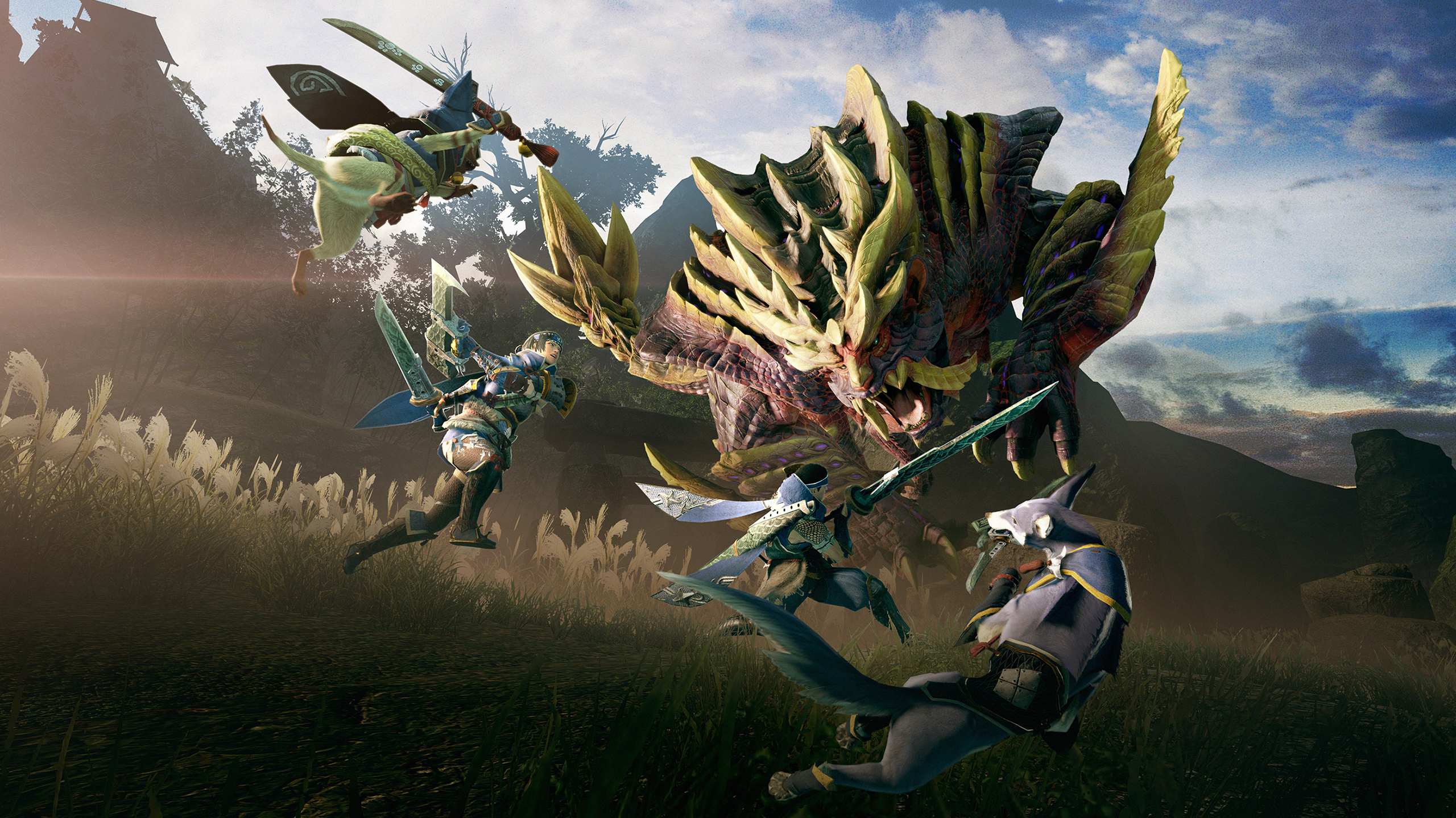 Monster Hunter Rise HD Wallpaper