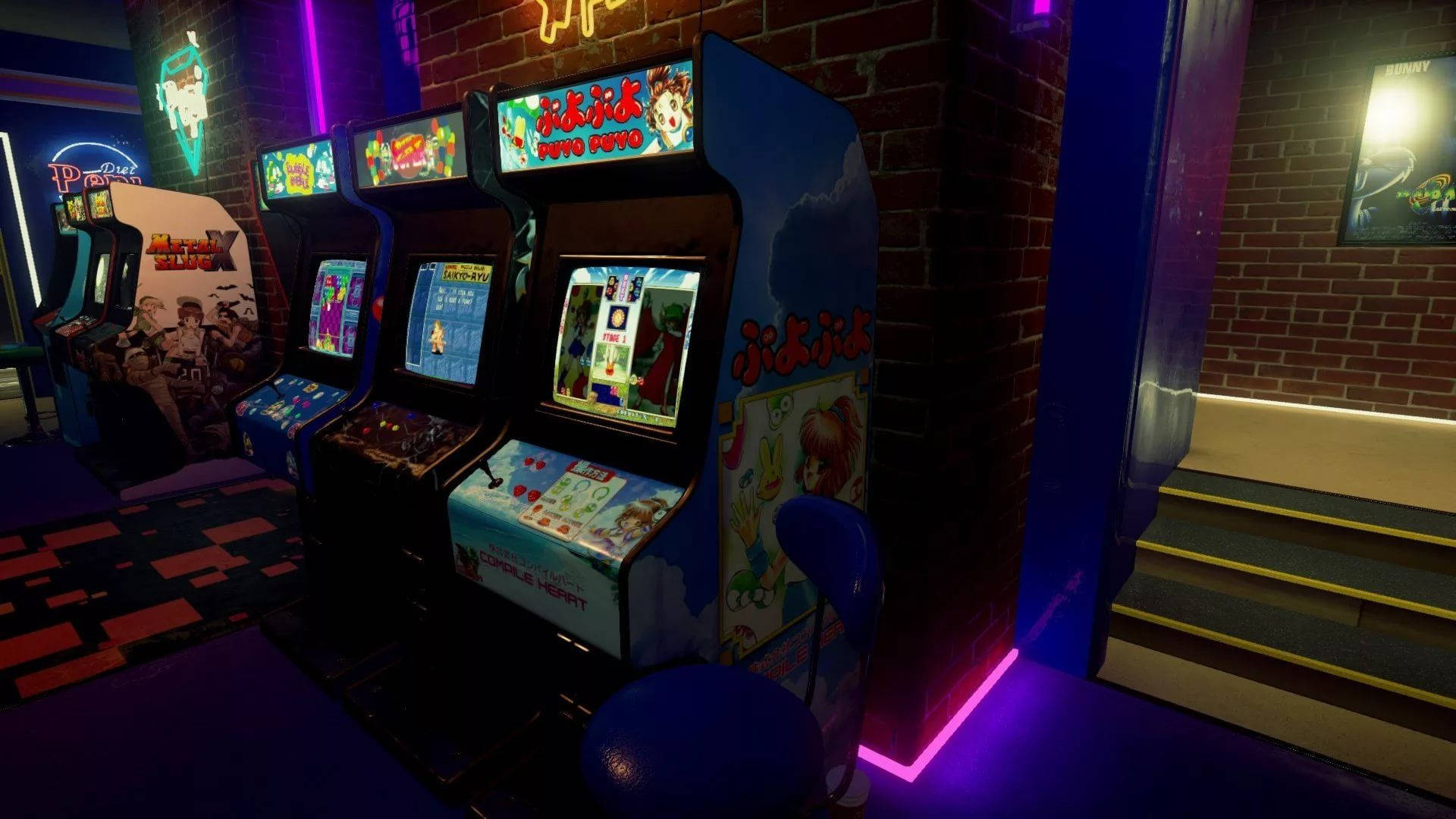 Classic Arcade Games Wallpaper