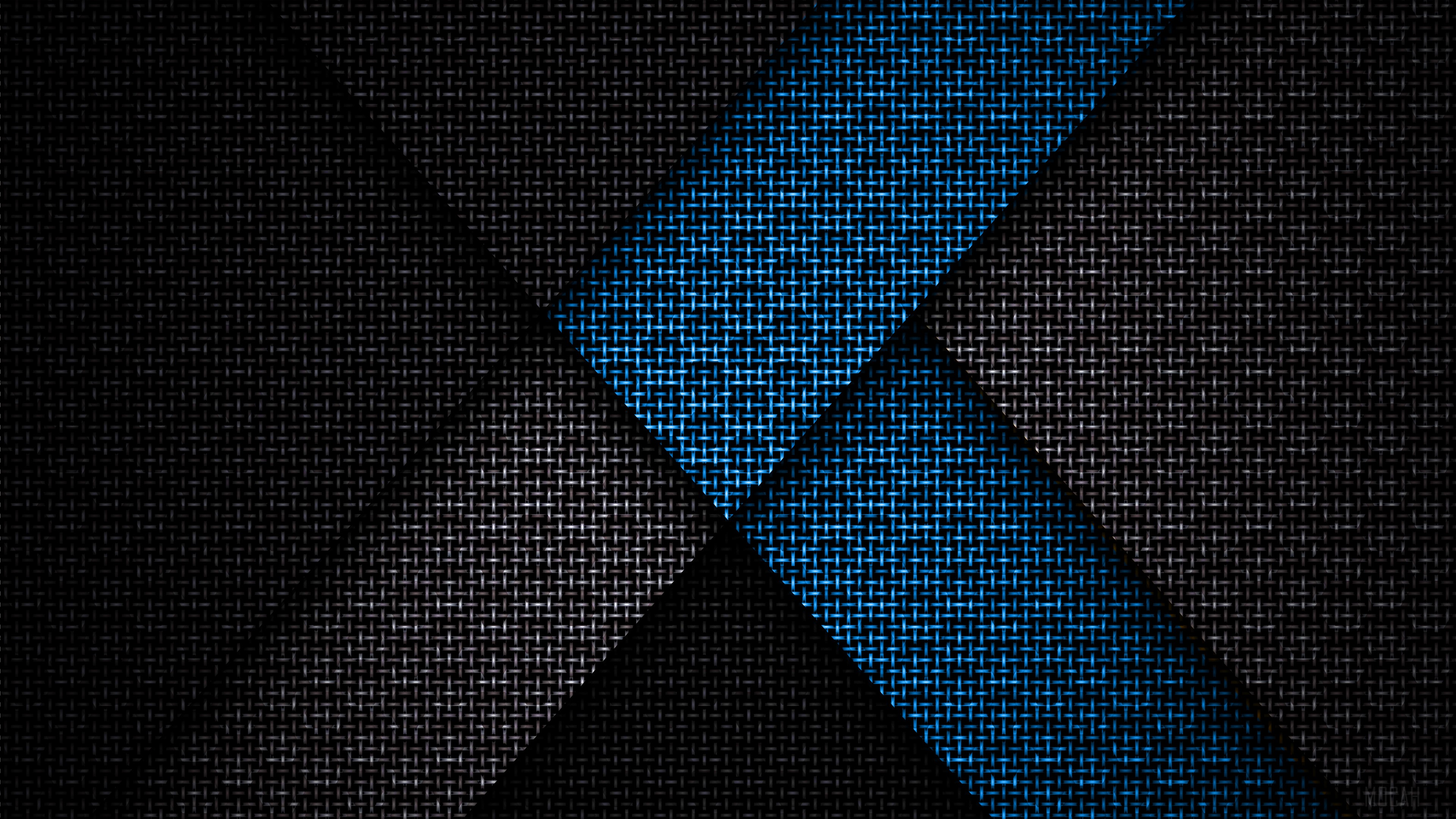 Pride Blue Abstract 4k