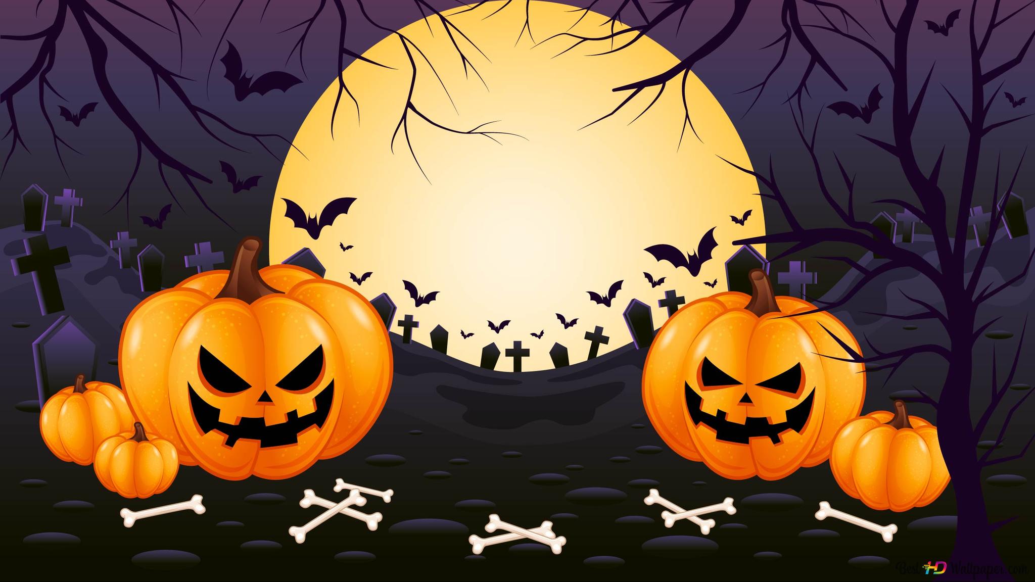 Halloween 2048x1152 Wallpapers - Wallpaper Cave