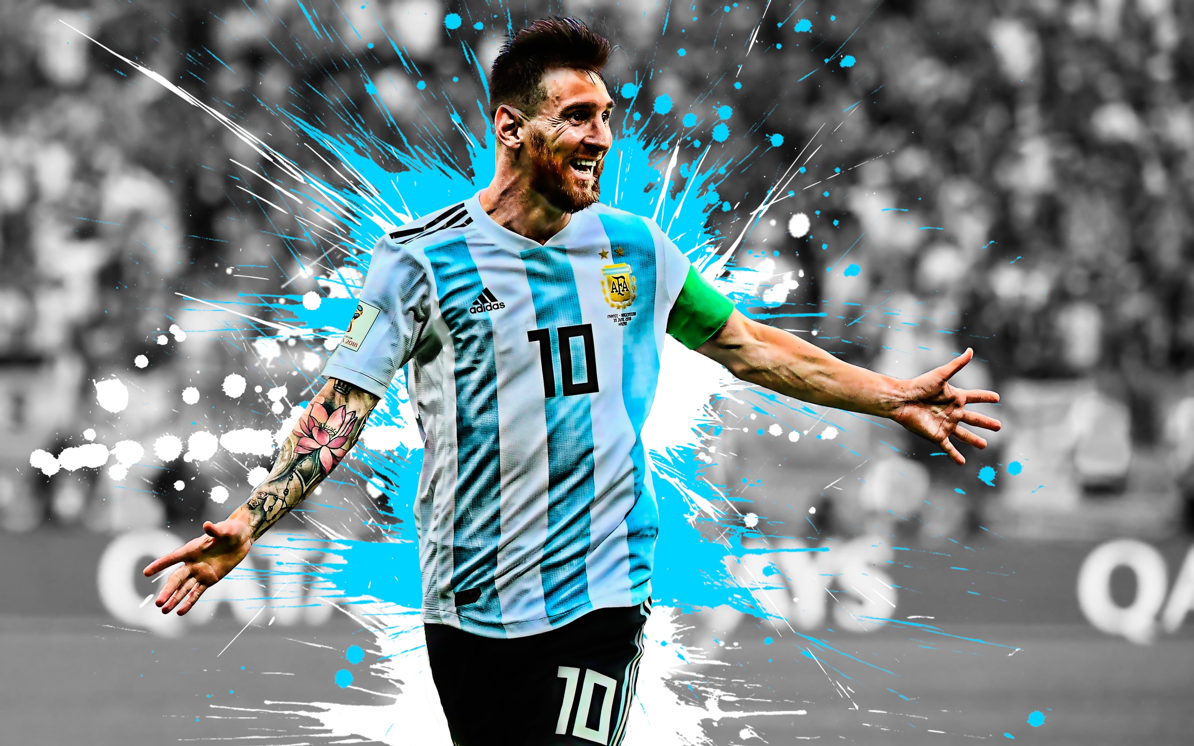 Wallpaper / Lionel Messi, Argentina National Football Team, 4K, Soccer free download