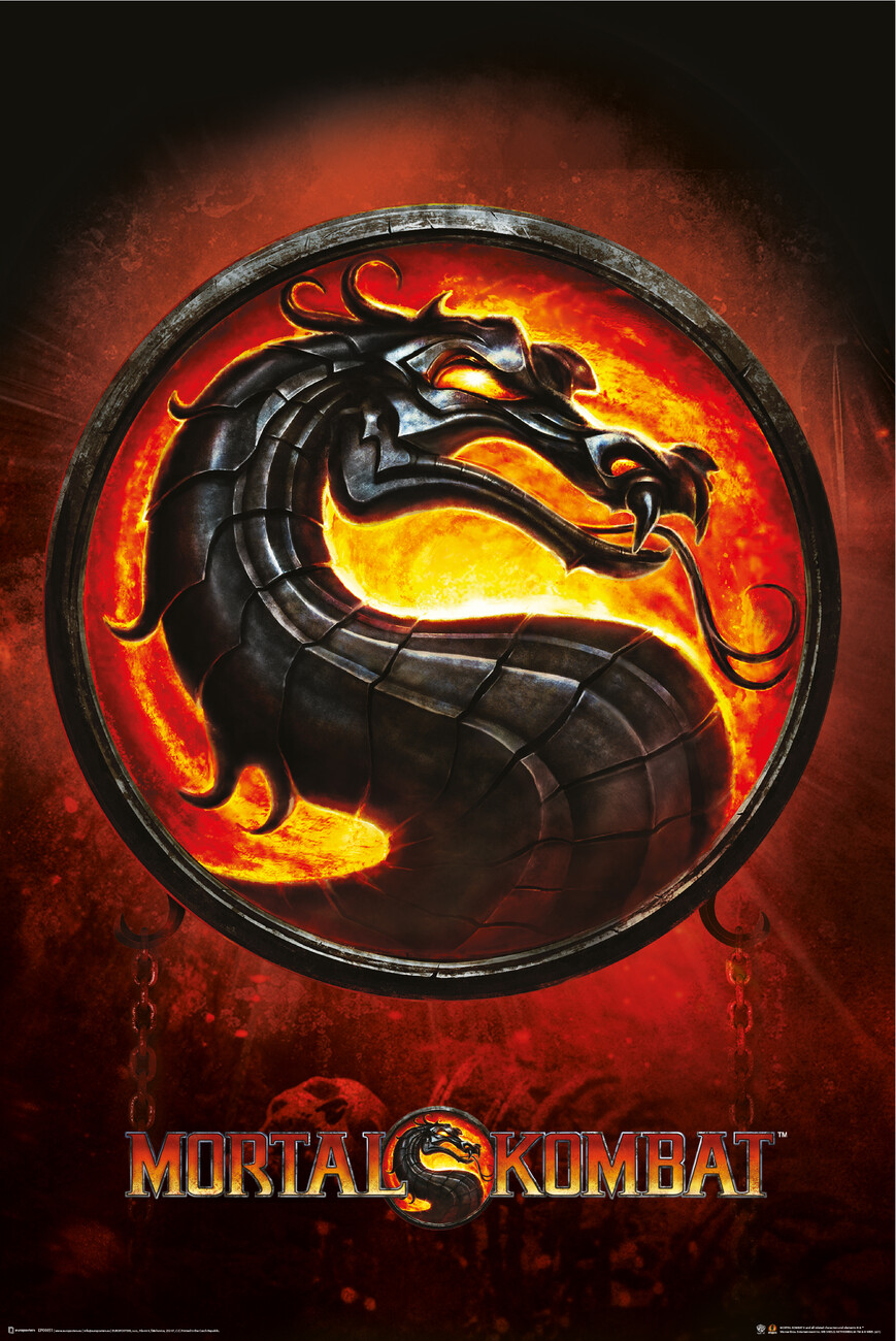 Poster Mortal Kombat. Wall