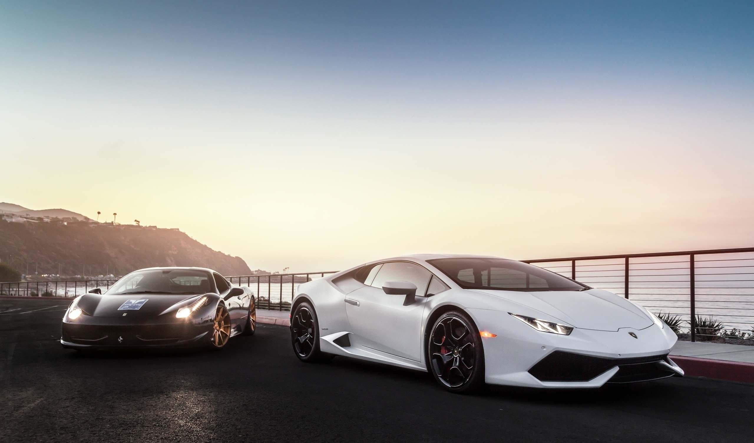 Lamborghini Huracan Ferrari 458