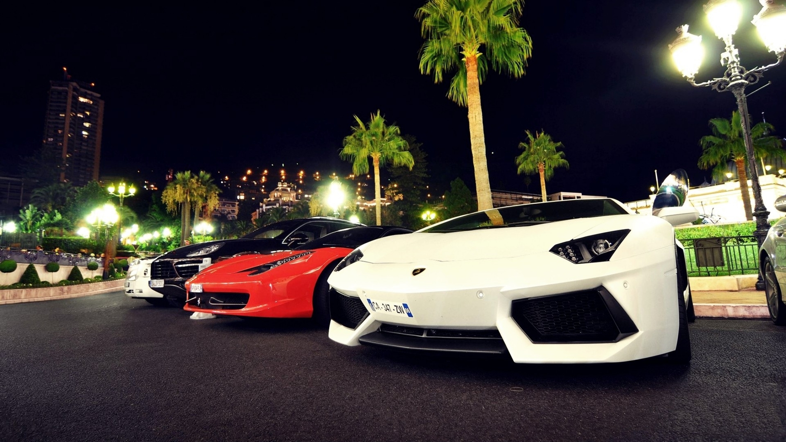 Lamborghini And Ferrari HD wallpaper