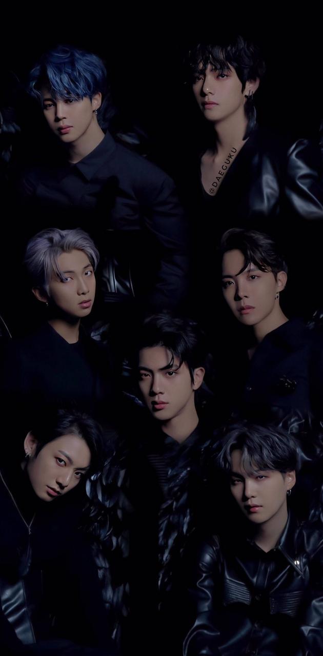 BTS BLACK wallpaper