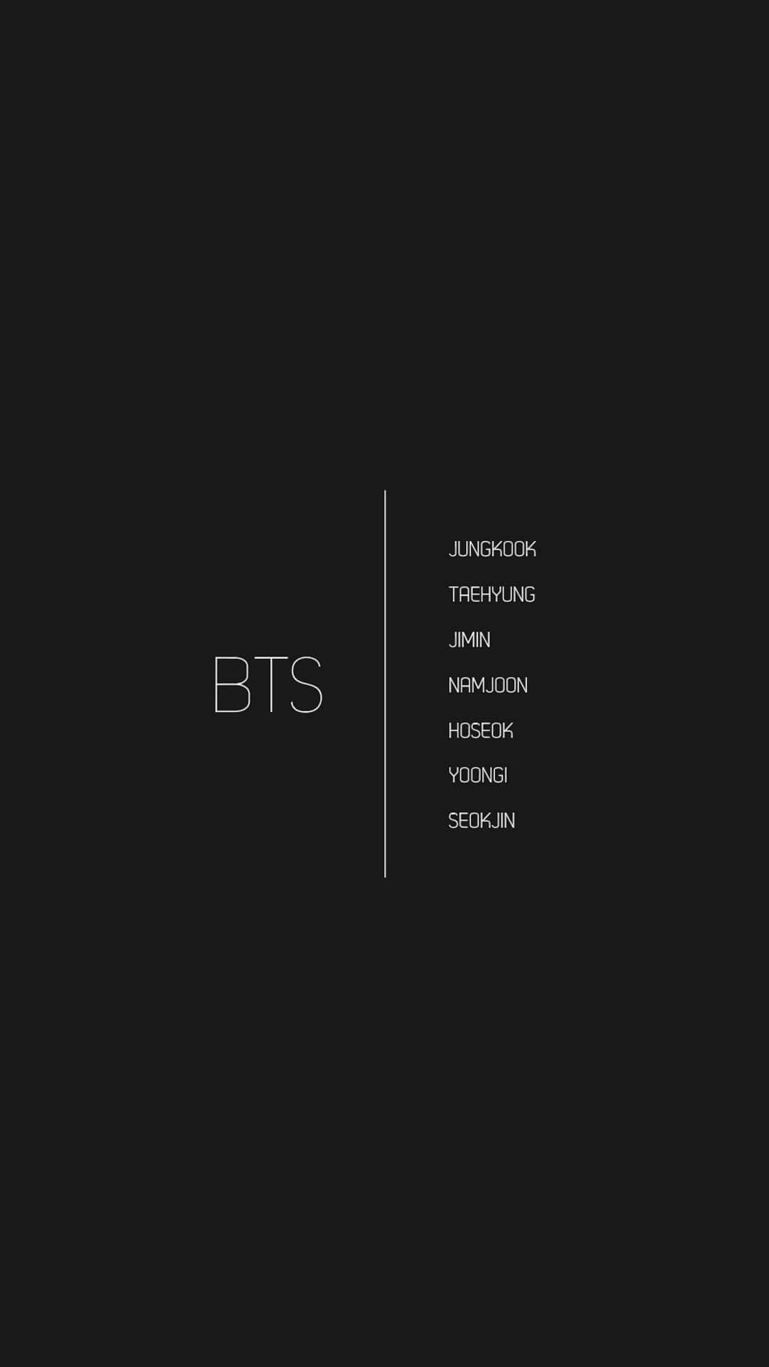 Bts black name Wallpapers Download  MobCup