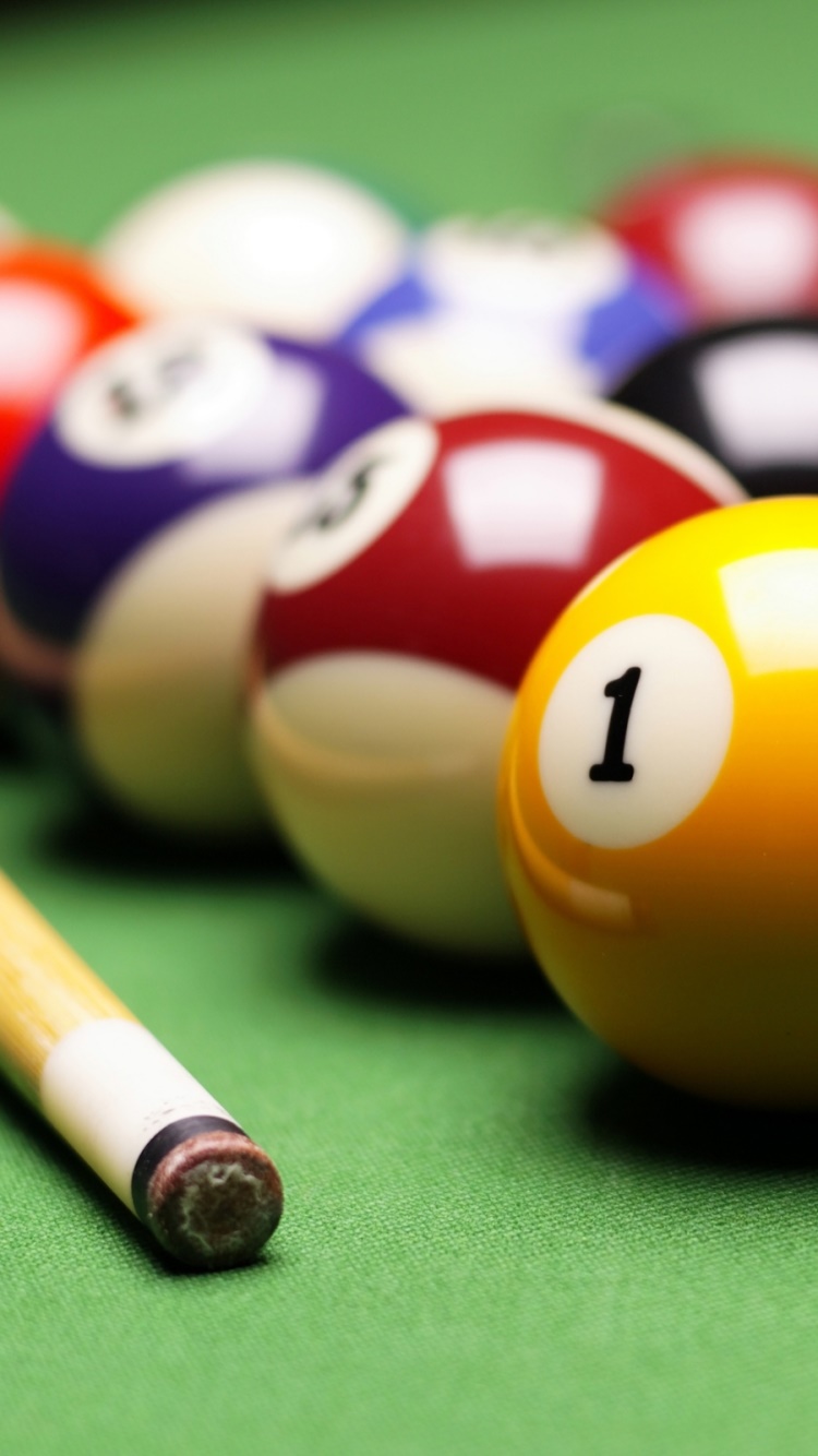 Wallpaper Billiards, Green, Games, Ball, Table, Background - Download Free  Image