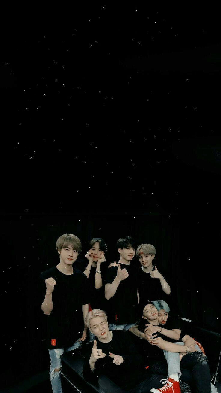 Bts dark Aesthetic wallpaper. Bts