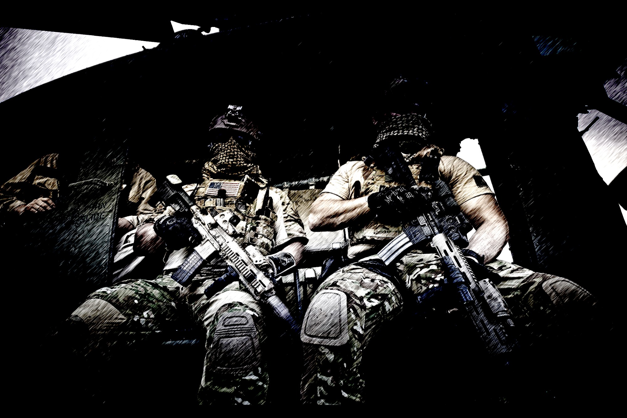 Special Forces Dark Army Wallpaper