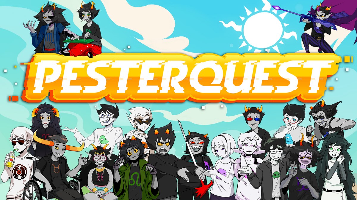 Pesterquest. MS Paint Adventures