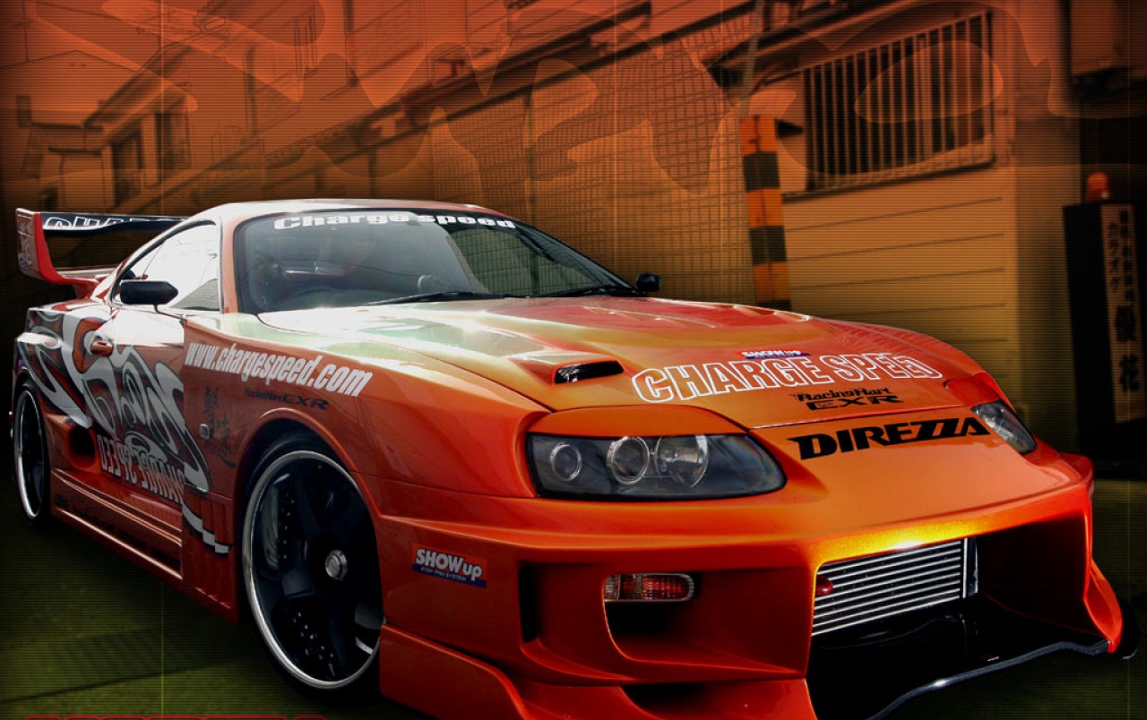 Toyota Supra front wallpaper. Toyota Supra front