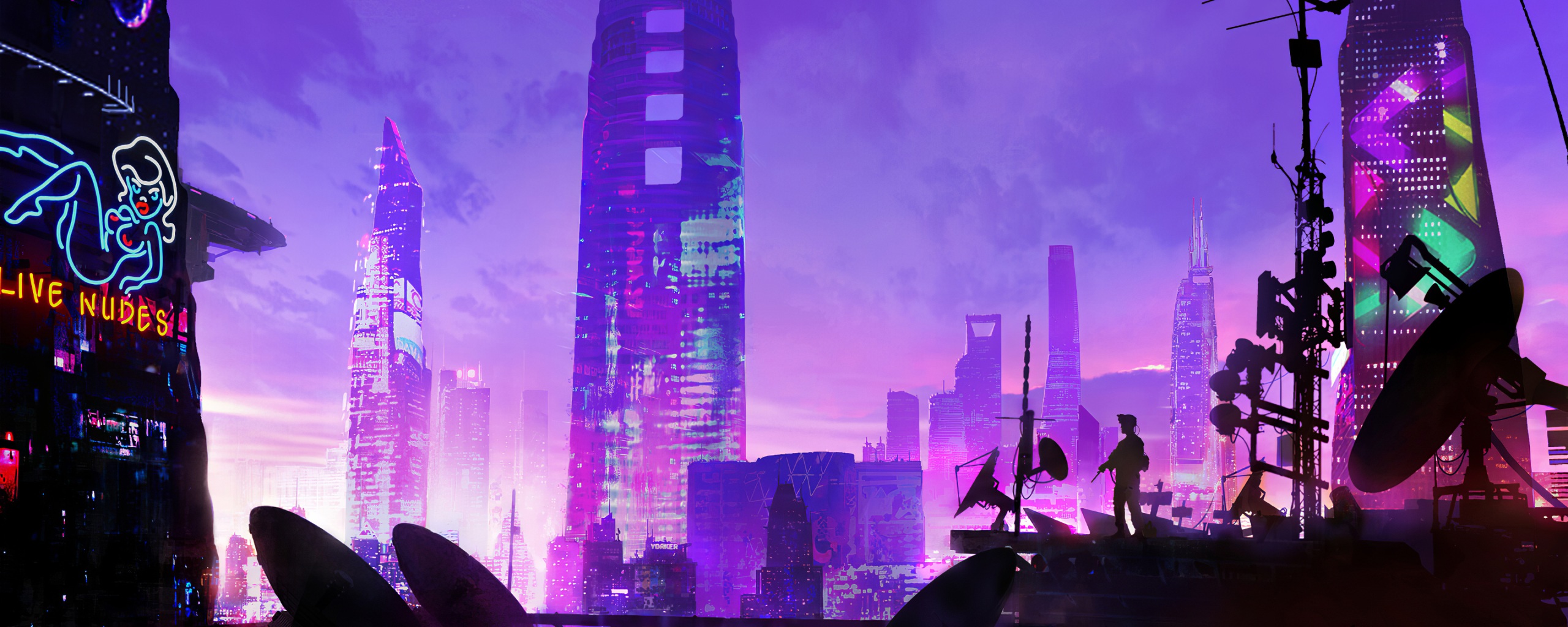 Wallpaper 4k Heylim City Cyberpunk