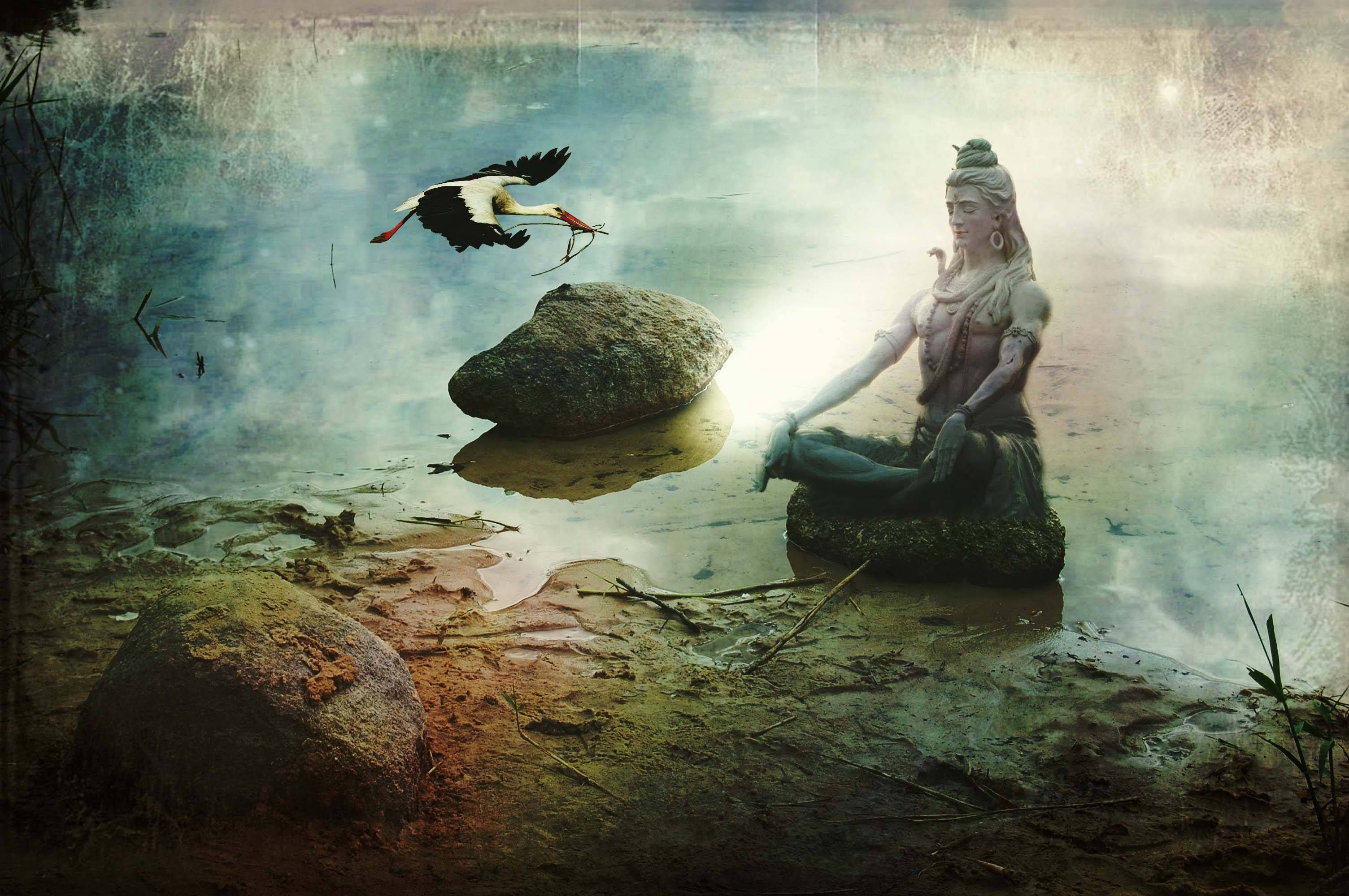 Lord Shiva HD Wallpaper. Meditation