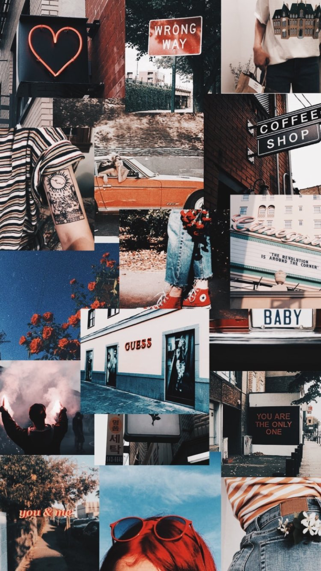 Aesthetic Collage Wallpaper