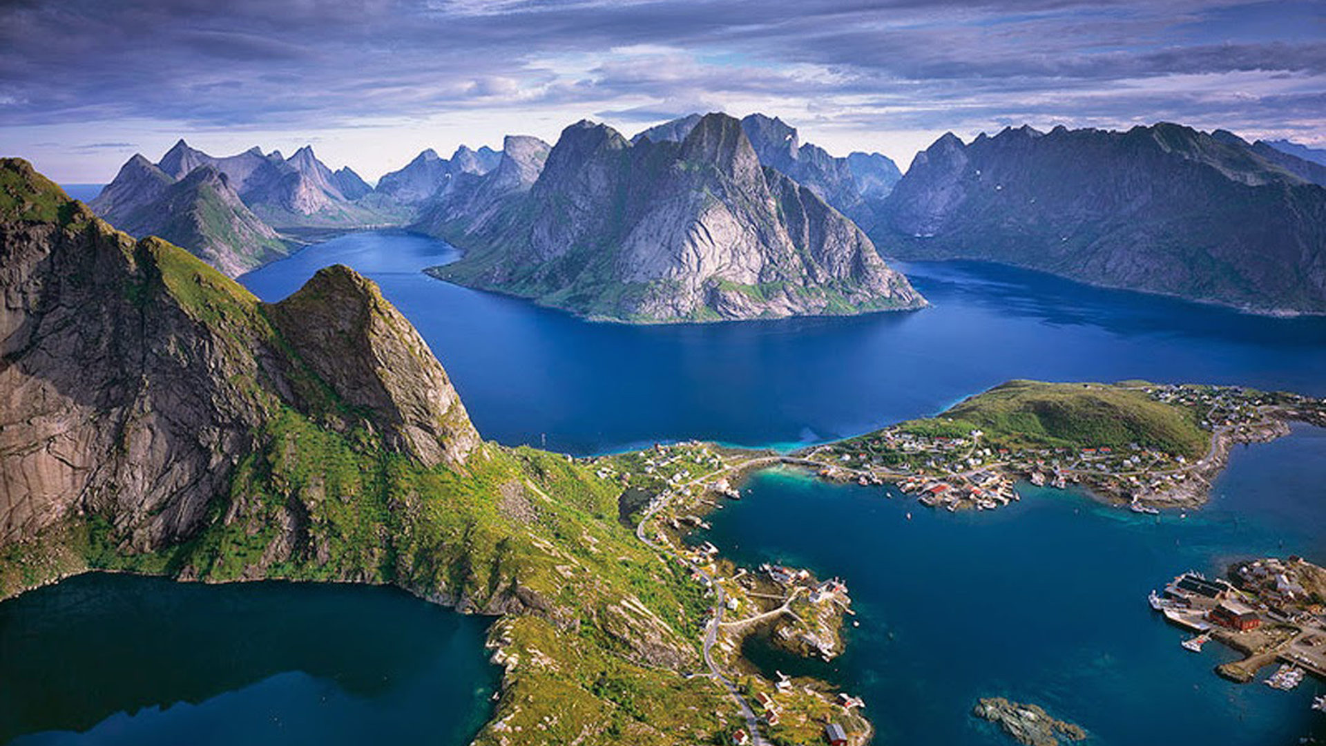 Beautiful View Of The Height Lofoten