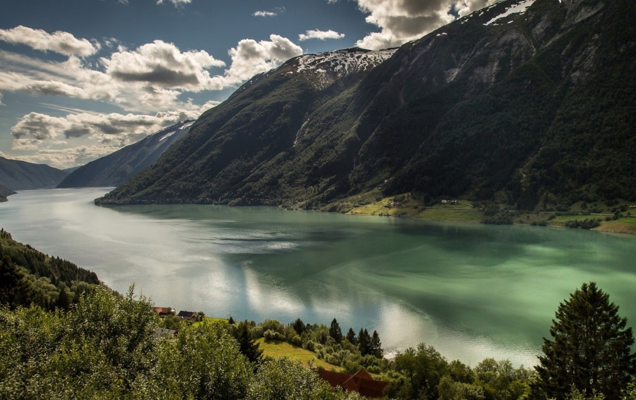 Norway Fjord European wallpaper
