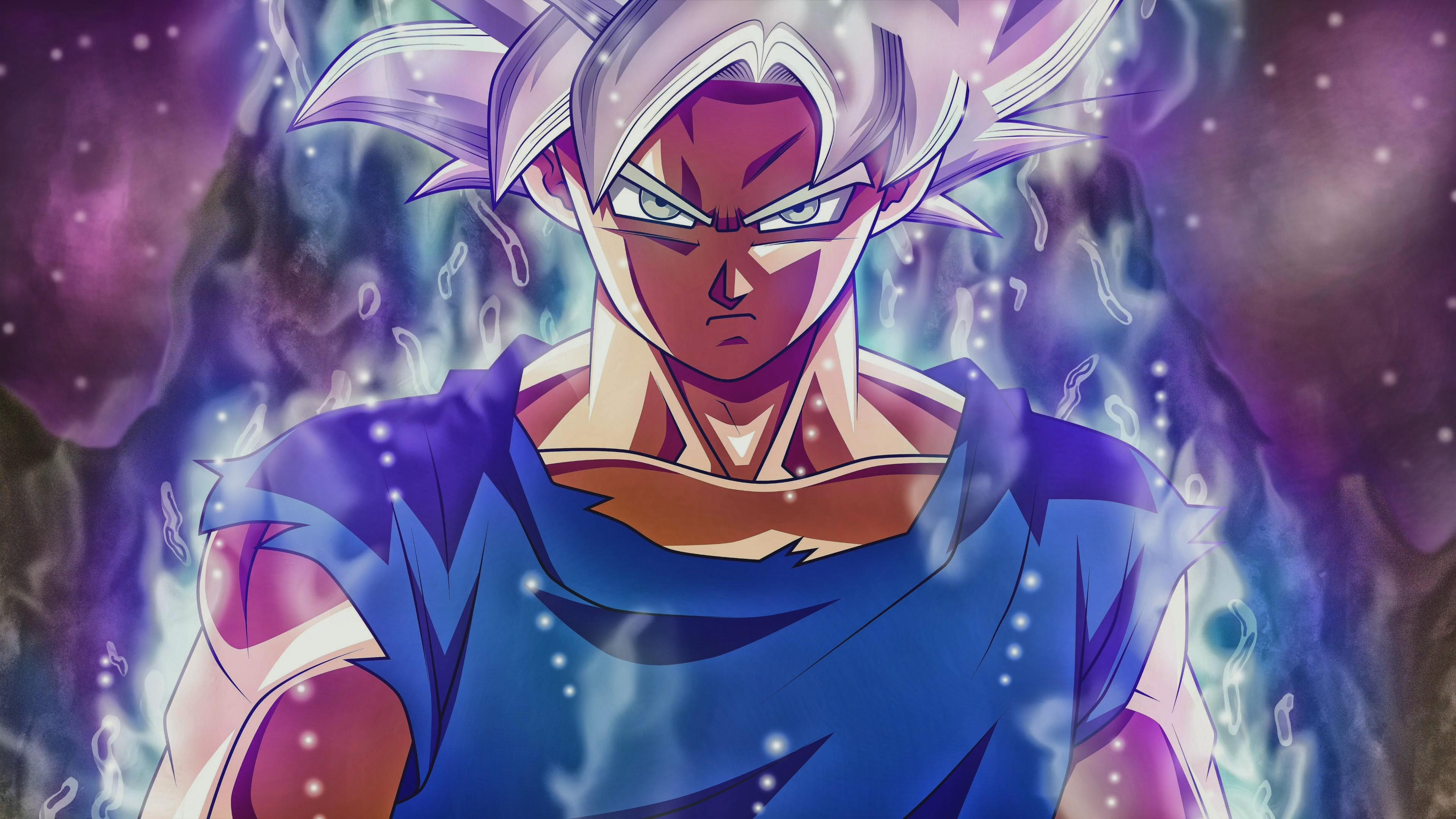 Silver Haired Goku In His Ultra