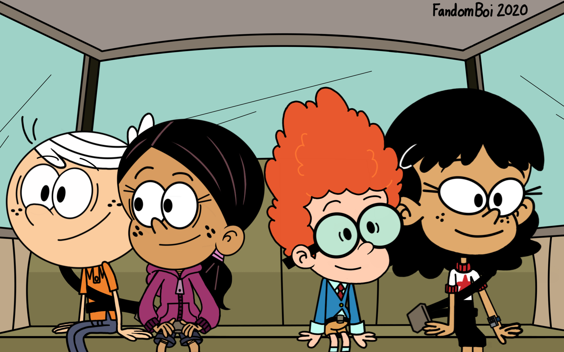 Lincoln and Ronnie Anne's road trip