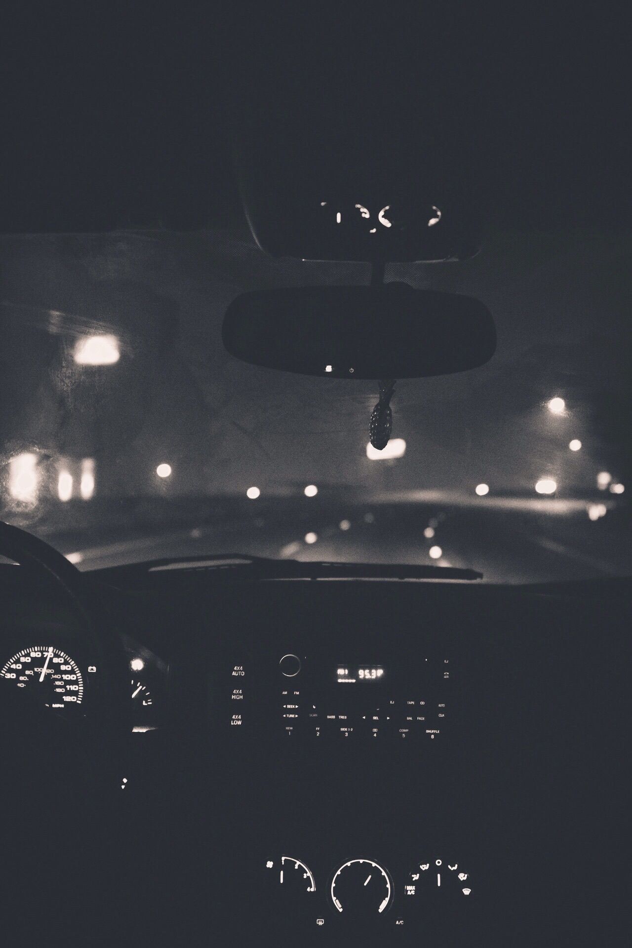 Night Driving Wallpaper