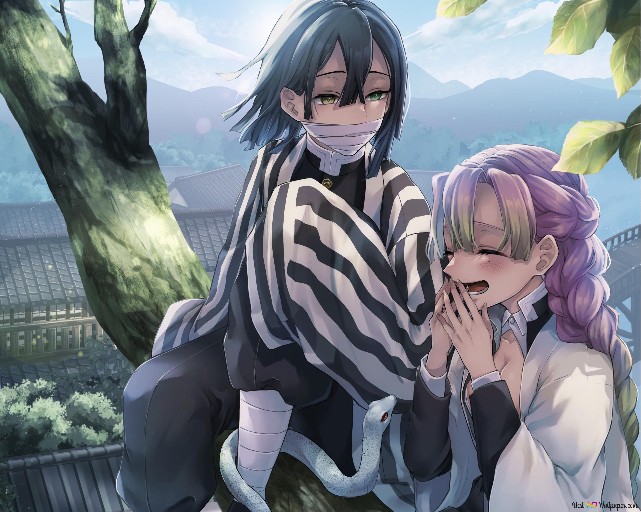 Obanai Iguro & Mitsuri Kanroji