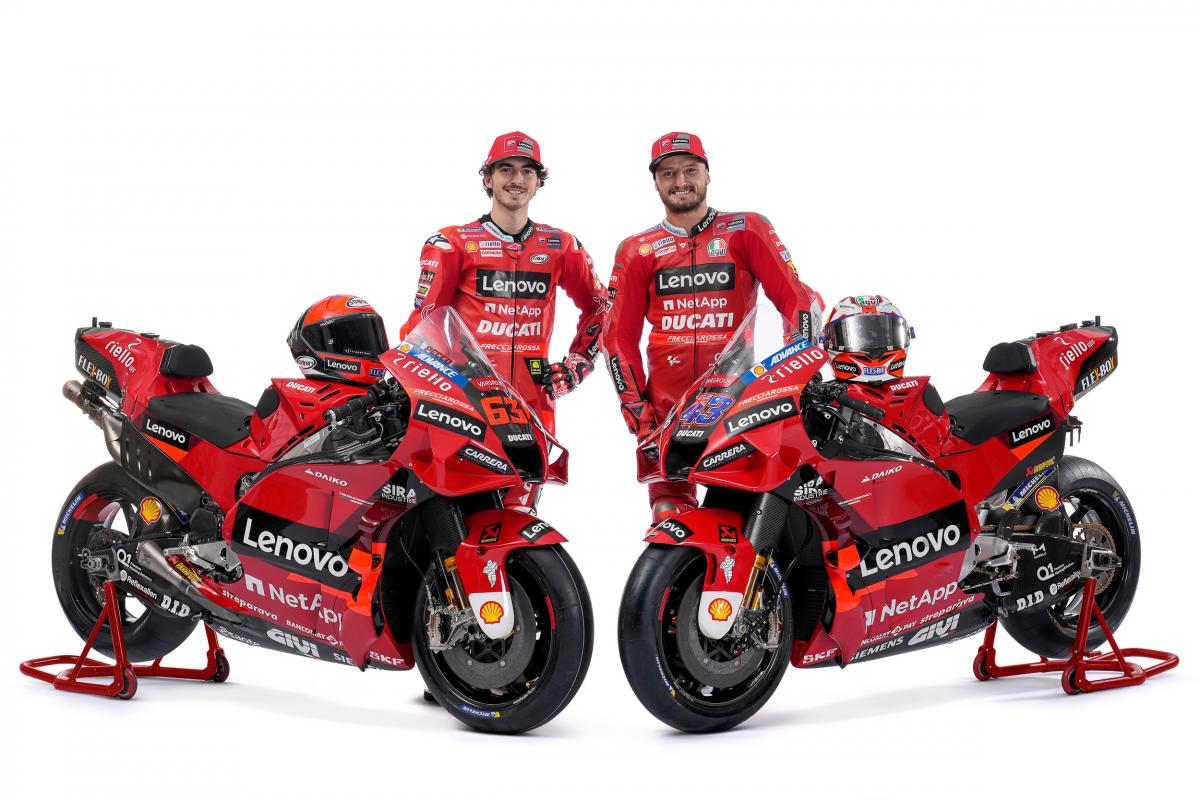Ducati Lenovo Team officially unveil