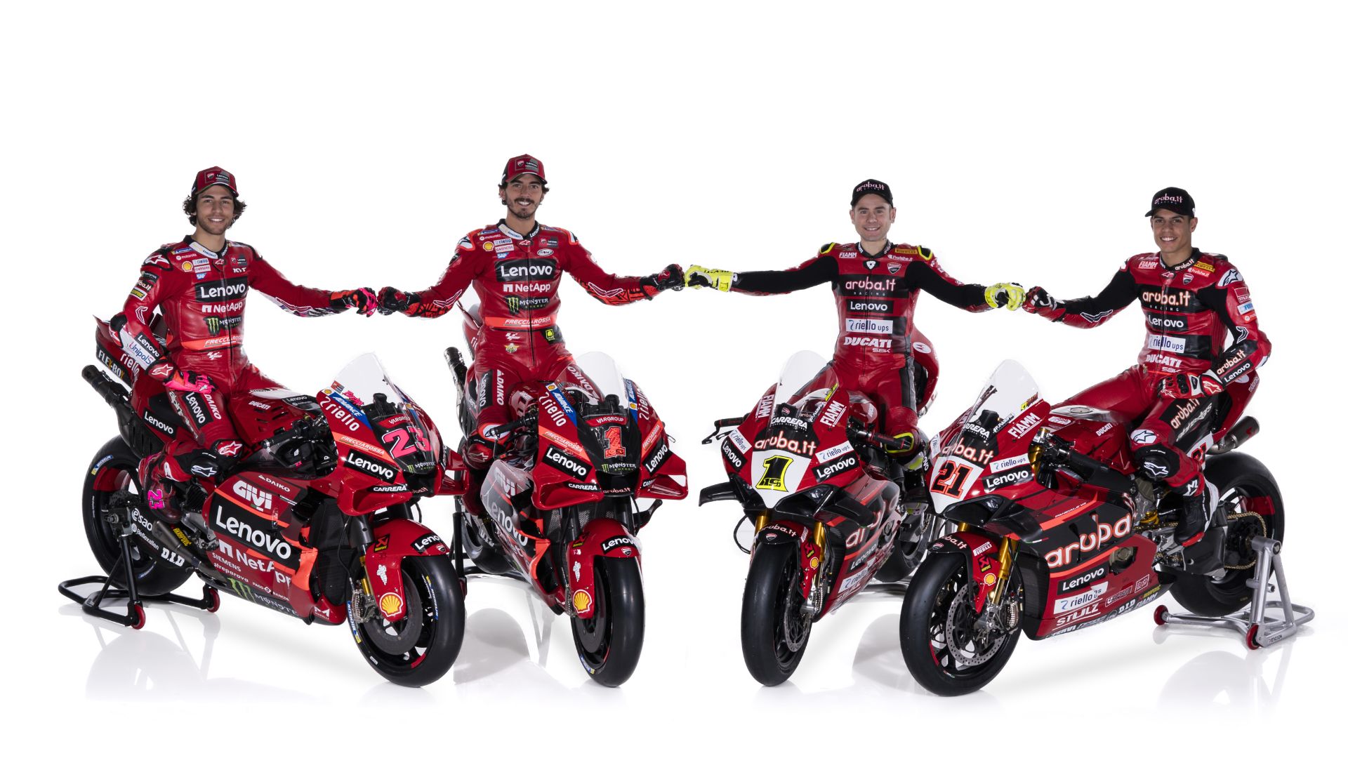 Ducati unveils official MotoGP