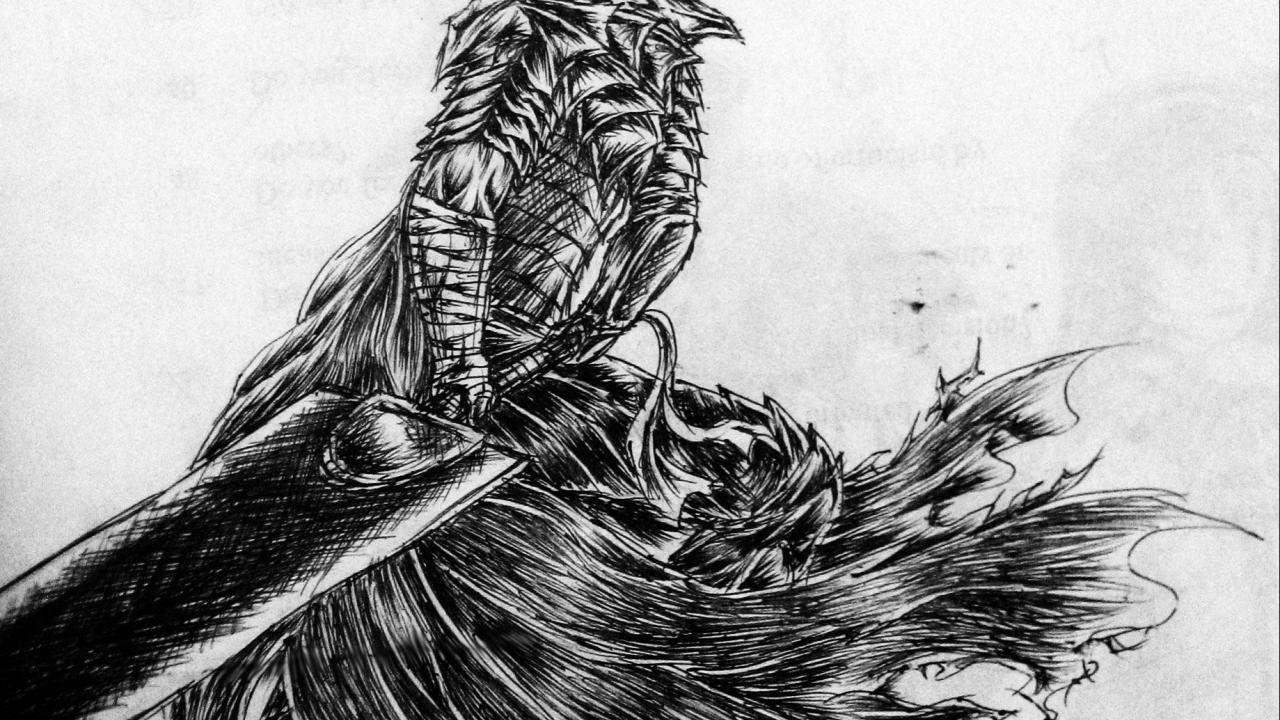 Berserk armor artwork capes swords