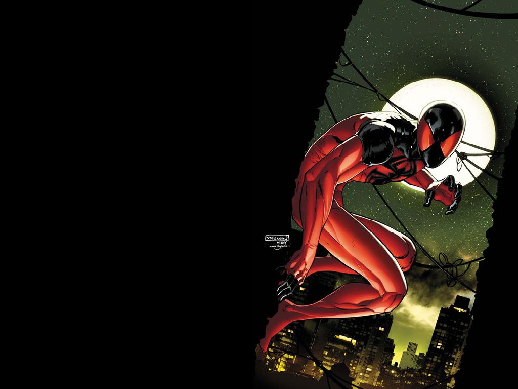 Scarlet Spider wallpaper Art