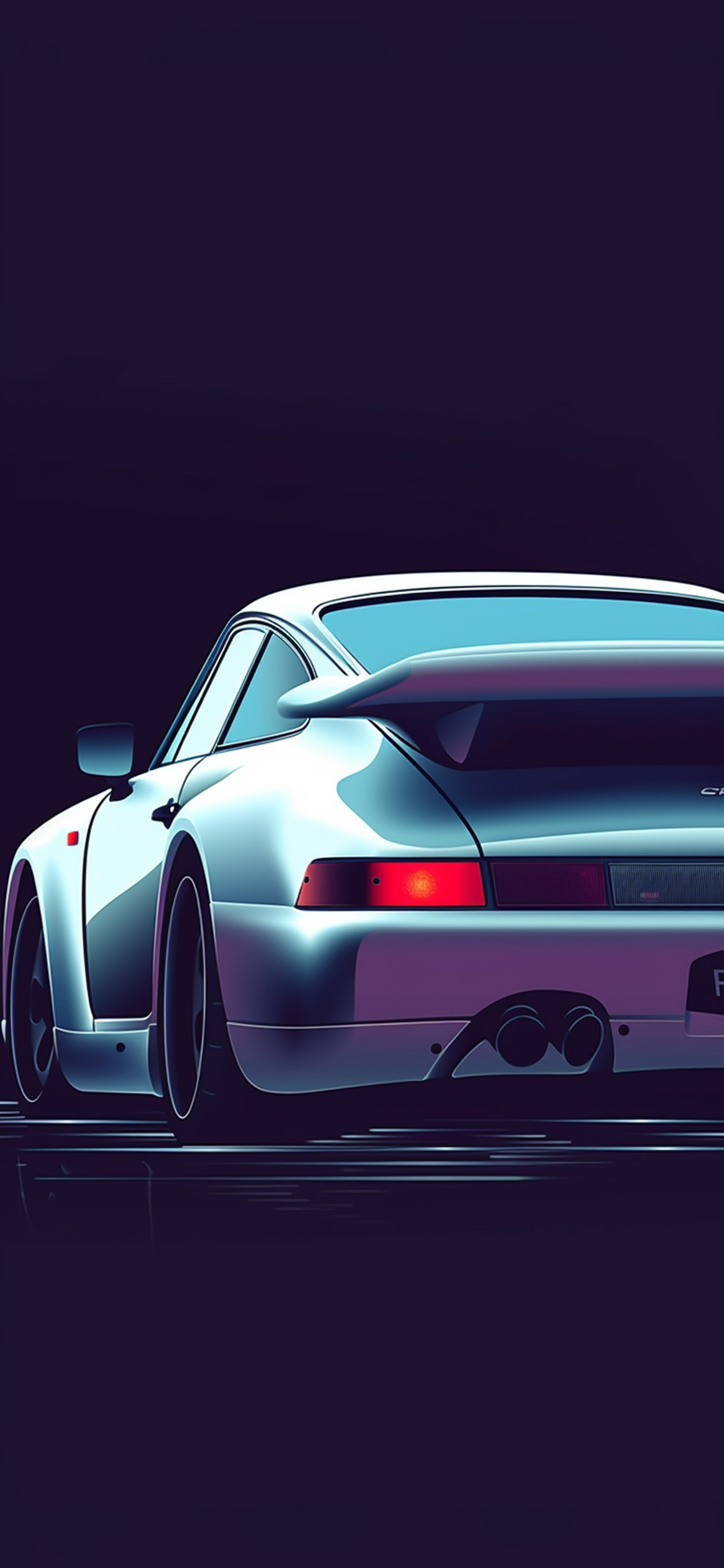 Porsche 911 GT2 Dark Wallpaper