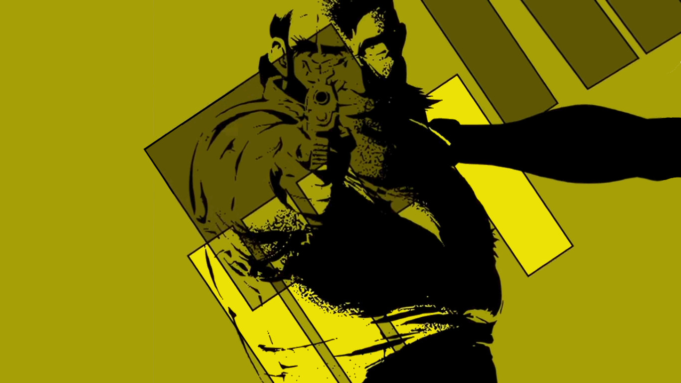 illustration, cartoon, comics, Cowboy