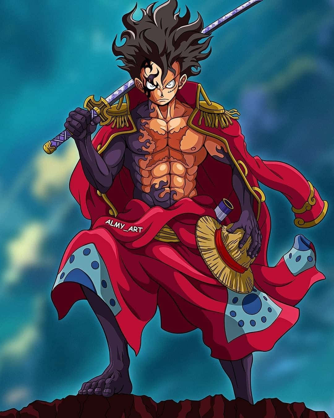 Luffy gear 5 Wallpaper Download