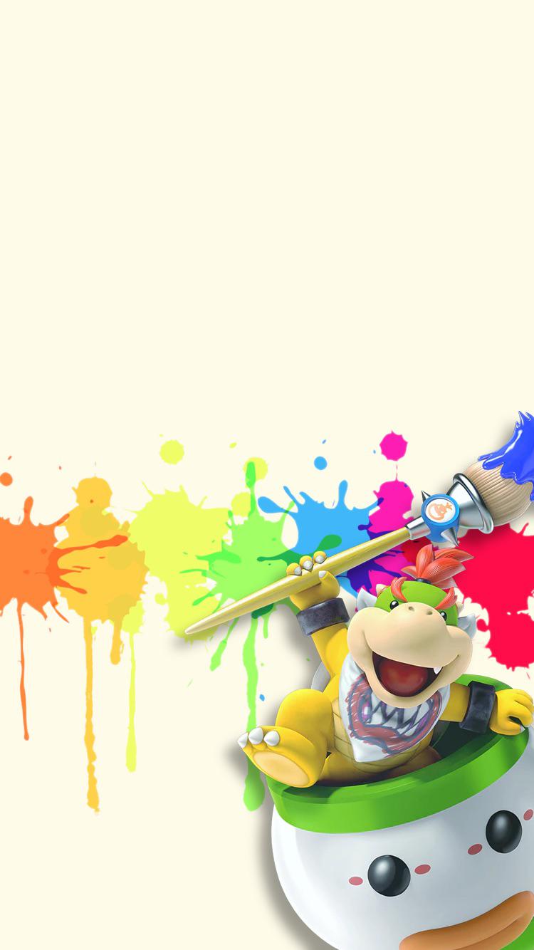 bowser jr. wallpaper and widget blank