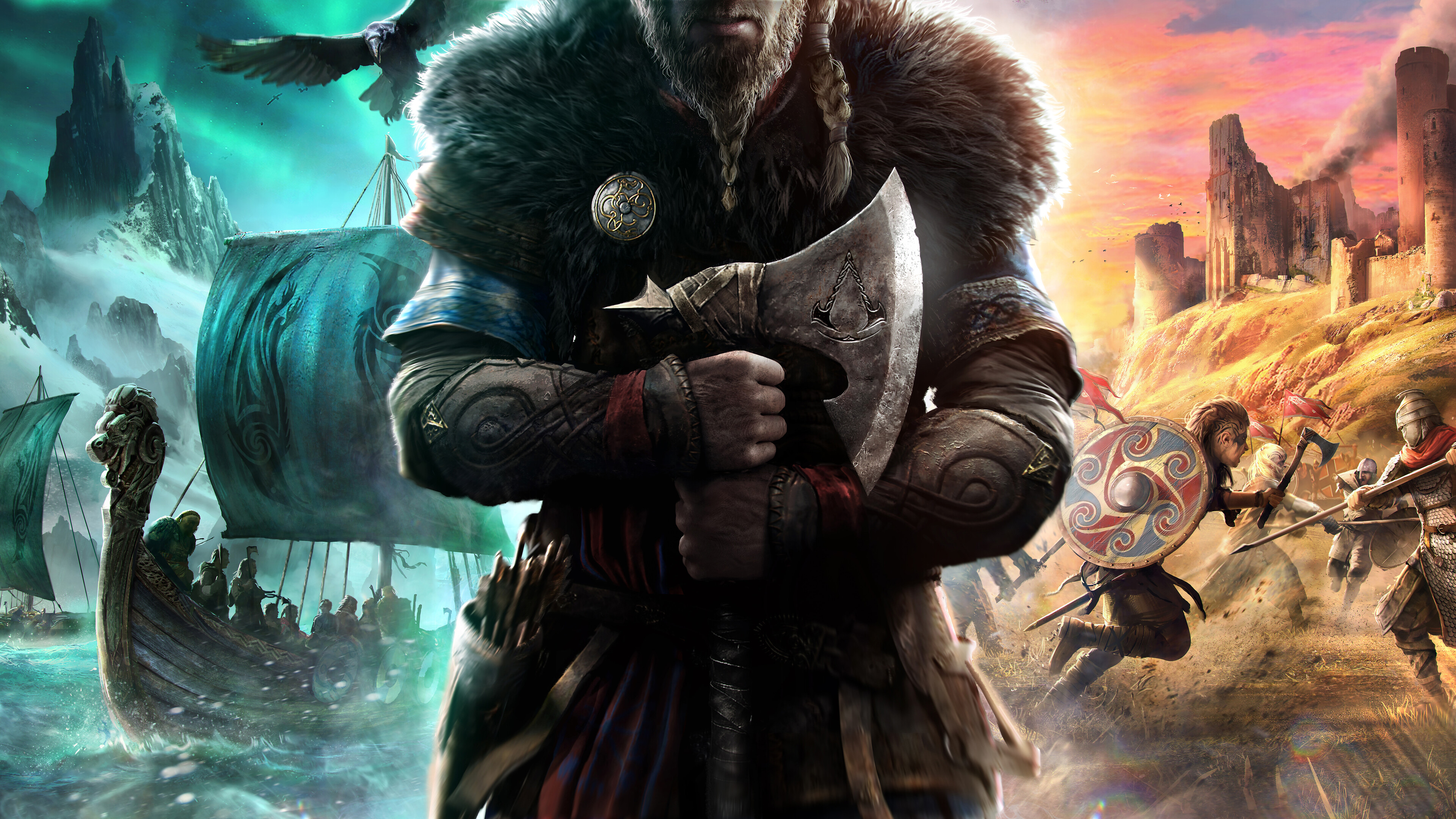 Creed Valhalla 4k Wallpaper