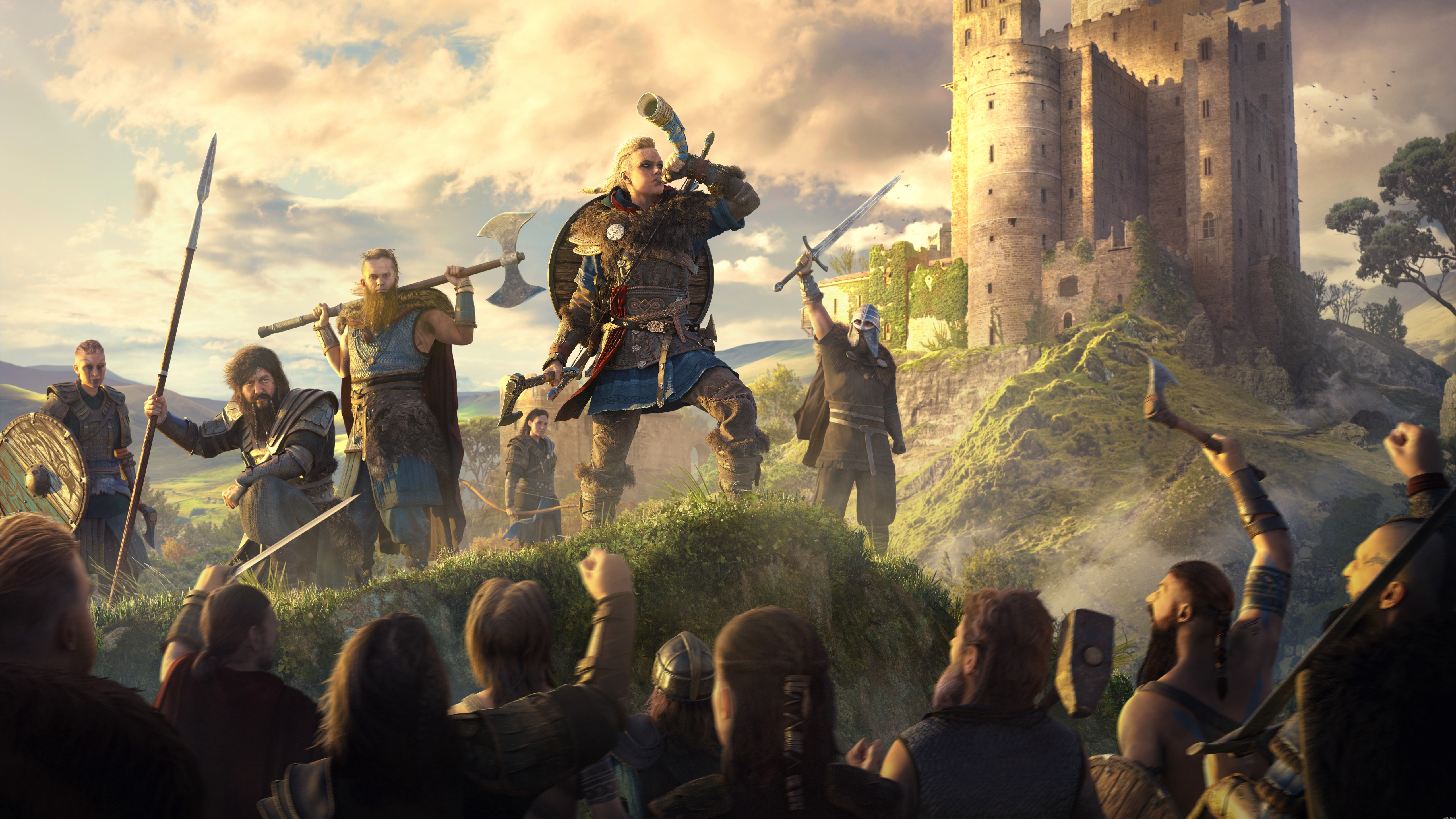 Creed Valhalla, artwork, 8K