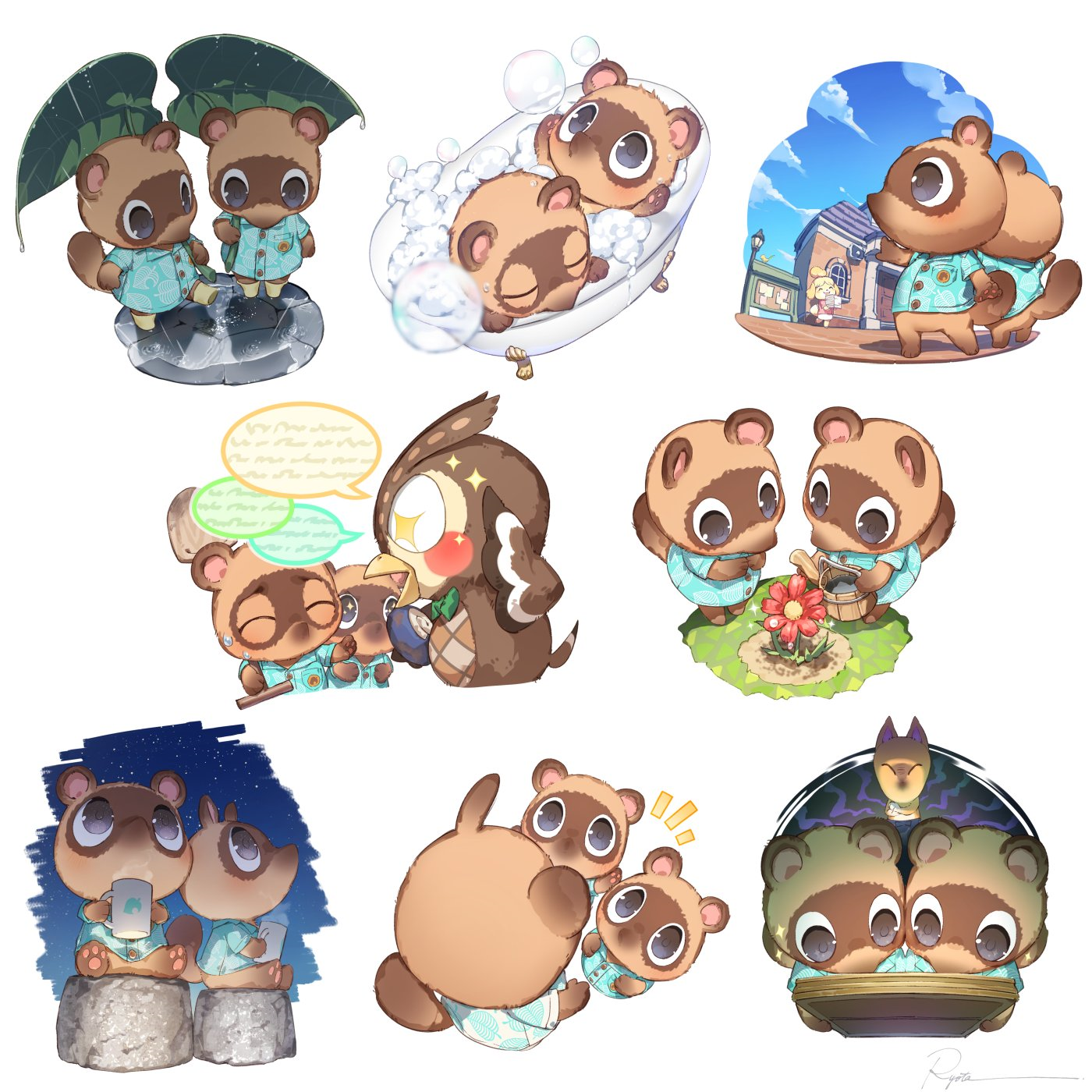 Fuuta (Doubutsu no Mori) (Blathers