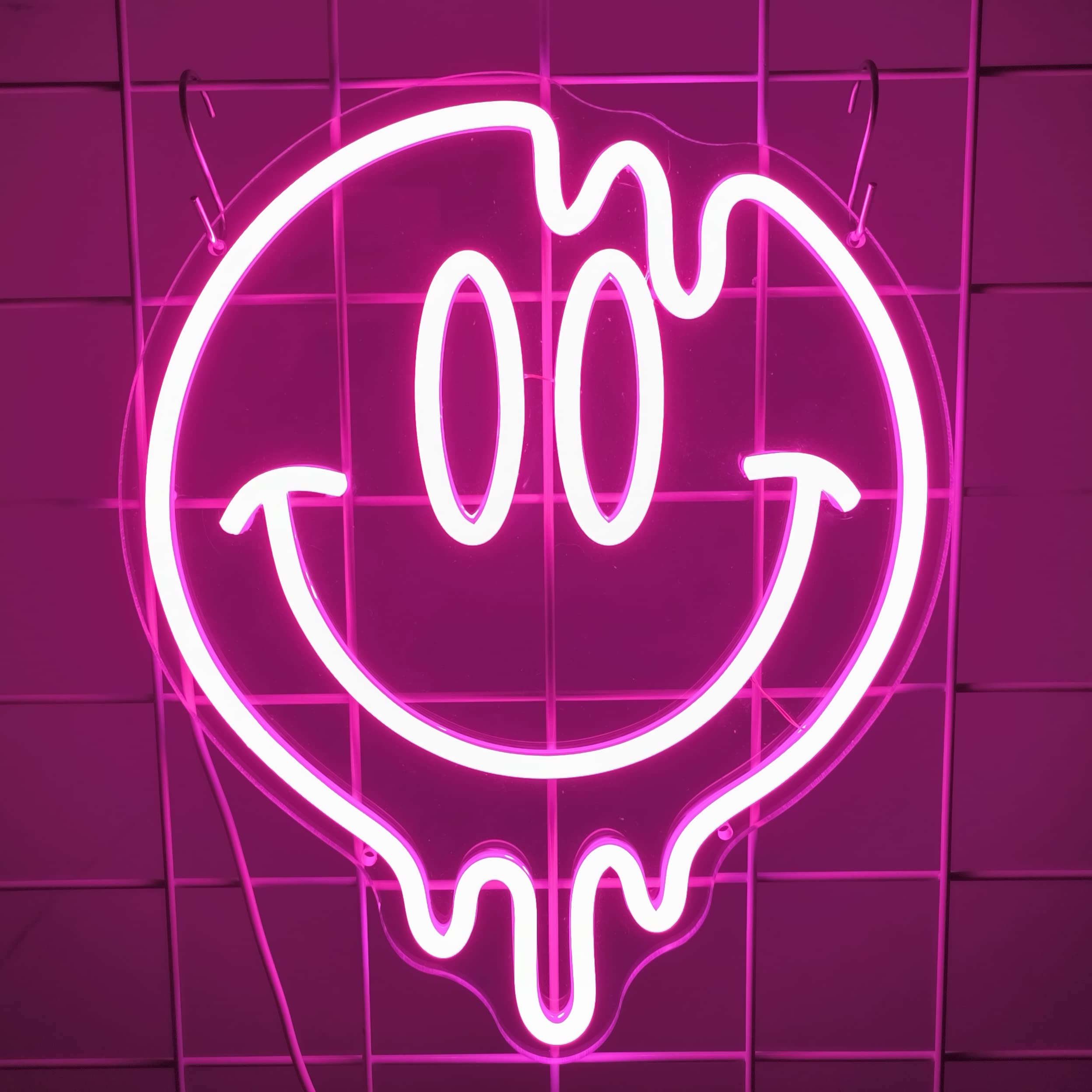 Neon Smiley Face Wallpapers Wallpaper Cave