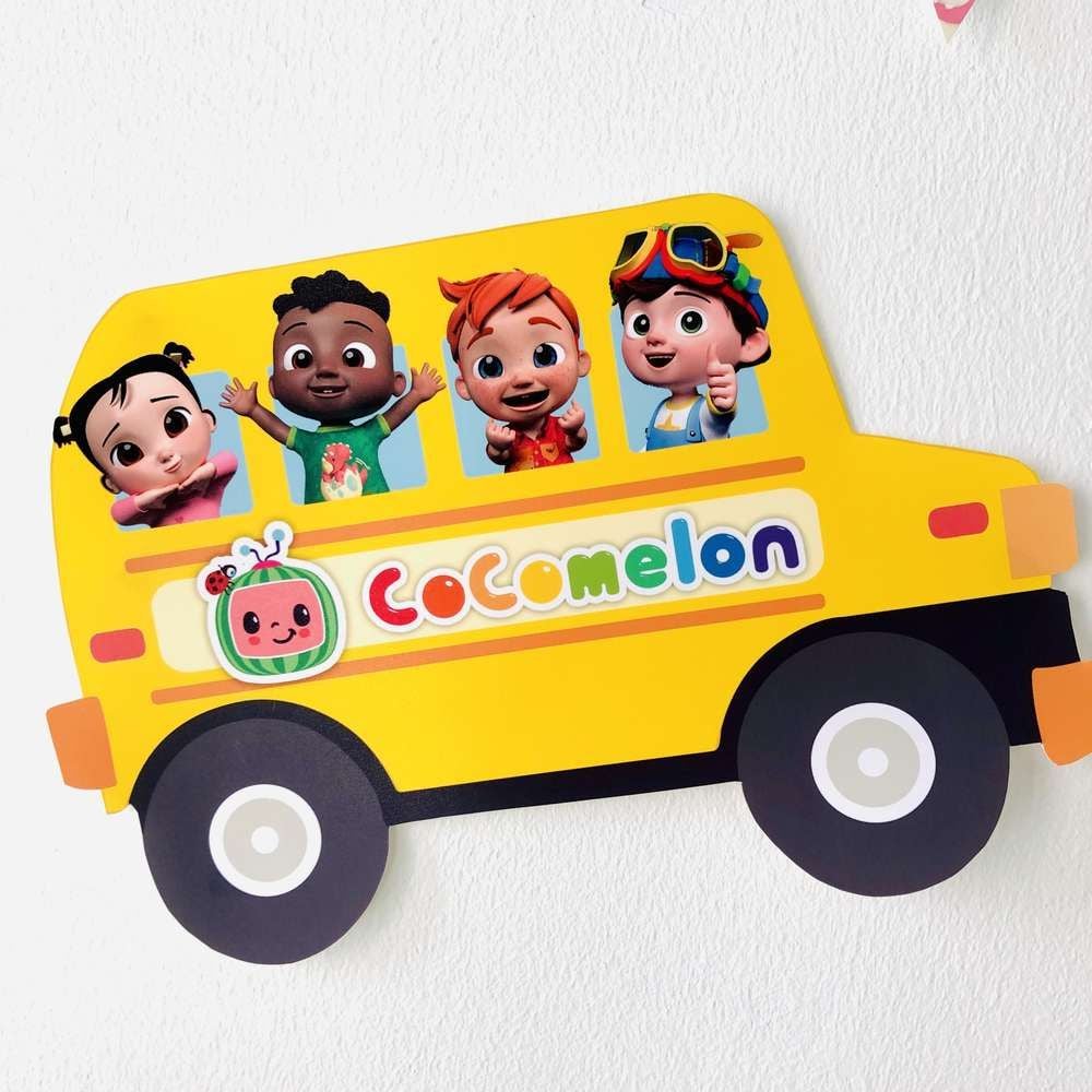 Cocomelon Bus Wallpaper Free