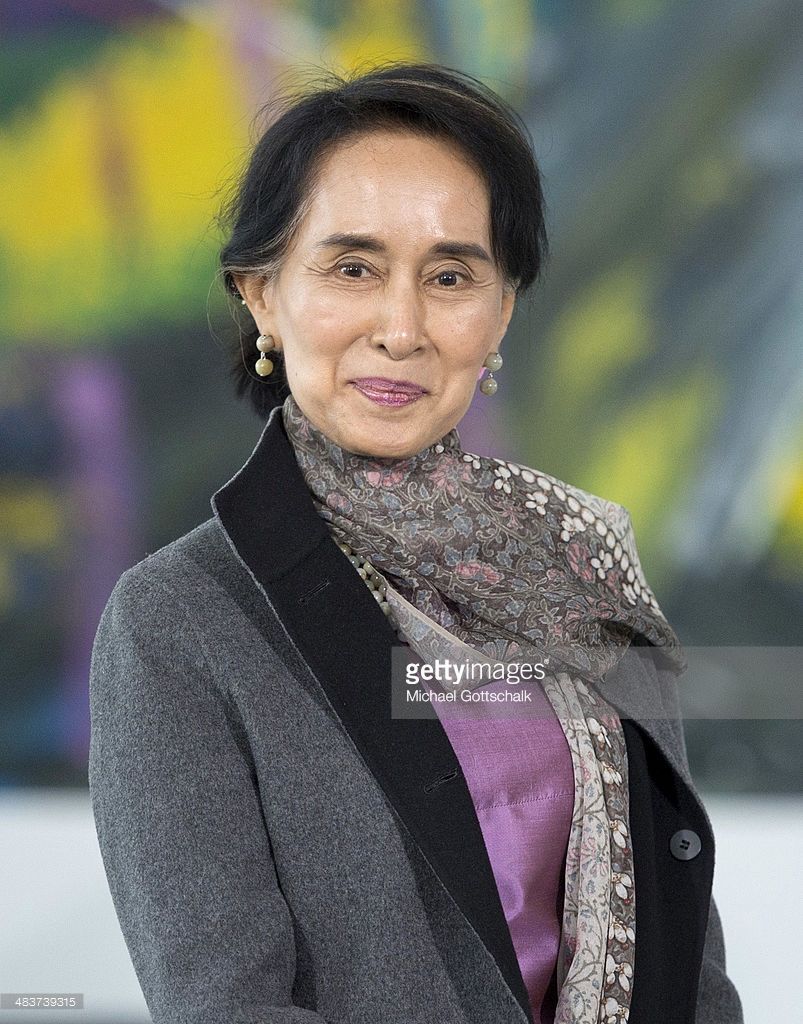Aung San Suu Kyi Visits Berlin Picture