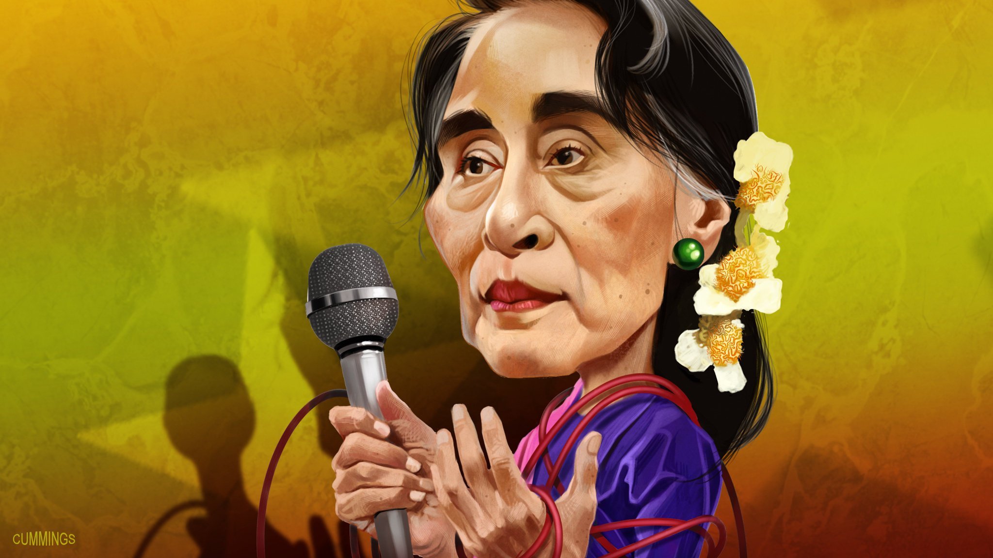 Aung San Suu Kyi, a tarnished icon