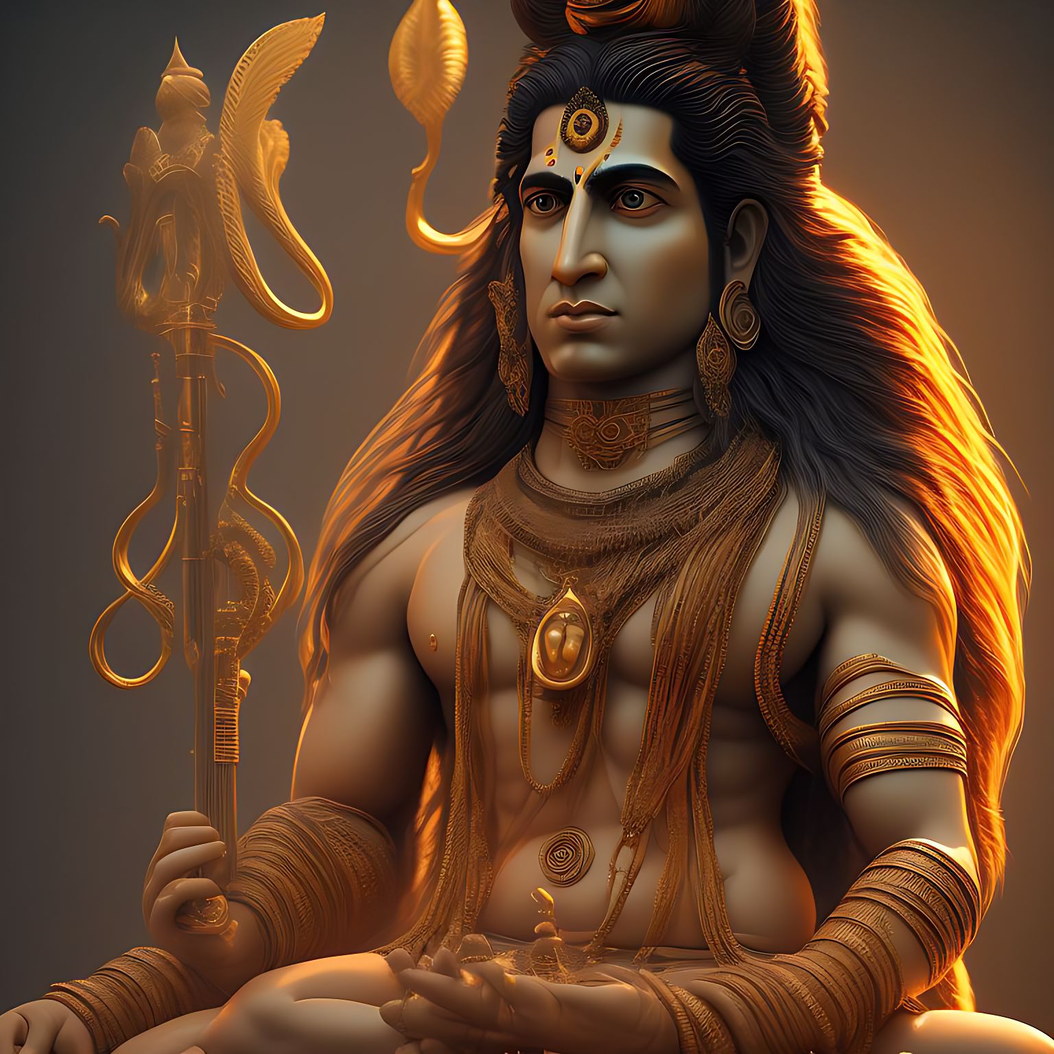 Mushy Whale700: Lord Shiva Sitting