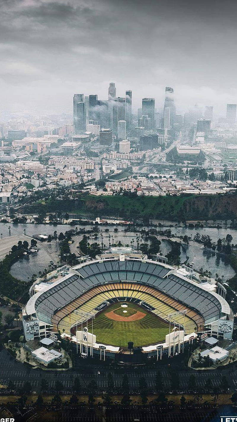 Stadium iPhone Baseball Wallpaper