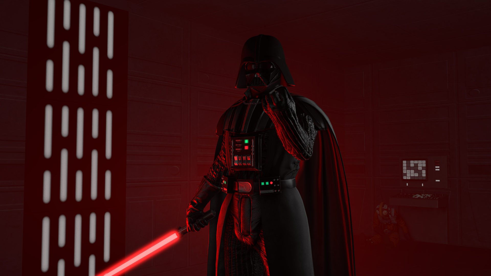 I made a Darth Vader Wallpaper Free to