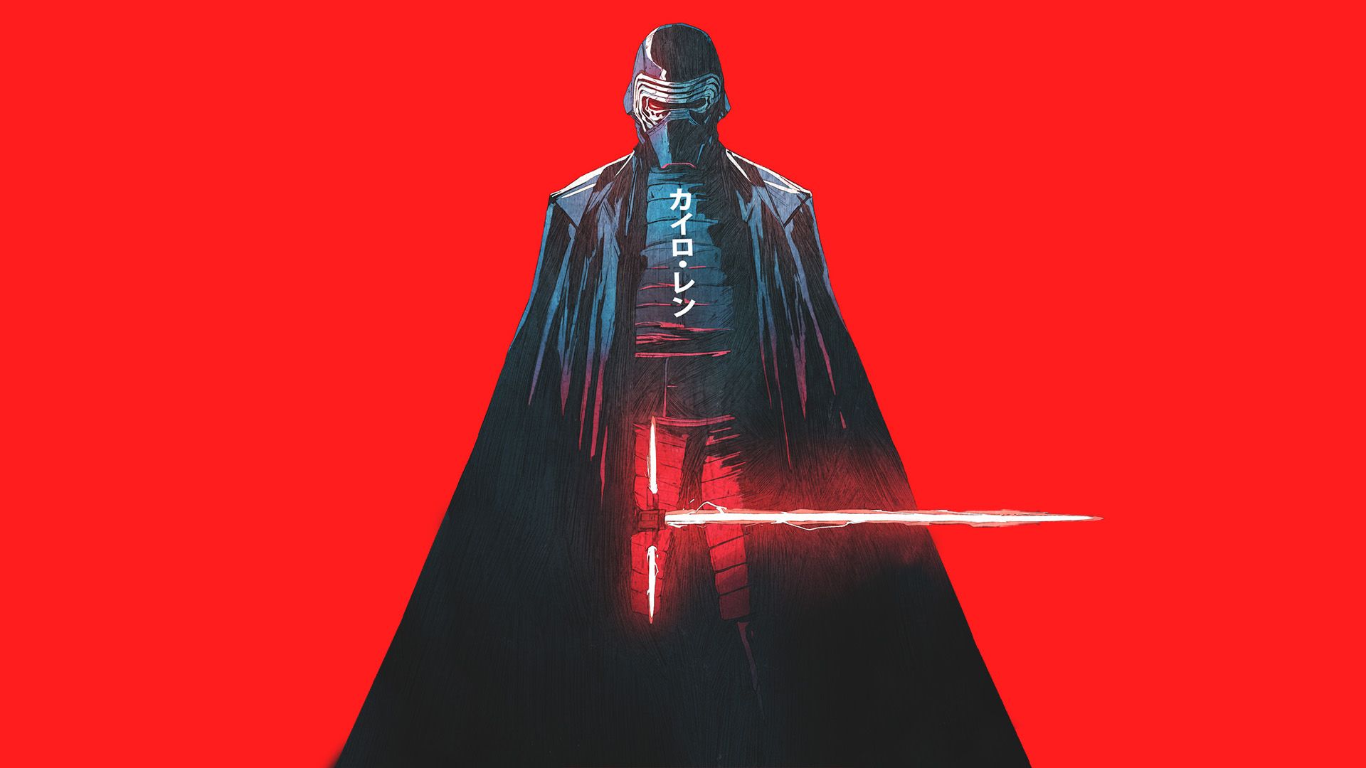Star Wars Lightsaber Kylo Ren Wallpaper